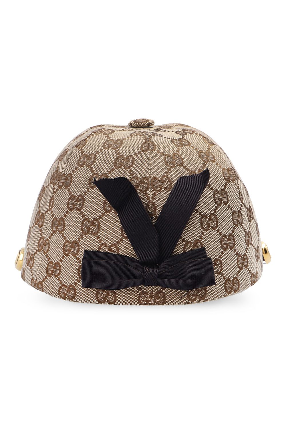 GUCCI】トーション付き GGキャンバス ベースボールキャップ (GUCCI GUCCI】トーション付き GGキャンバス ベースボールキャップ (GUCCI