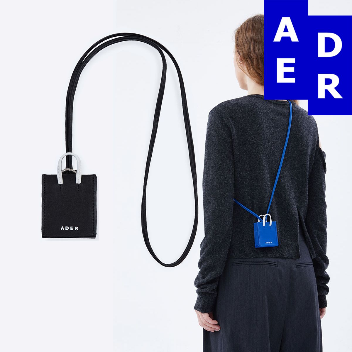 21FW新作☆アーダーエラーADERERROR Mini blue bag (ADERERROR/バッグ ...