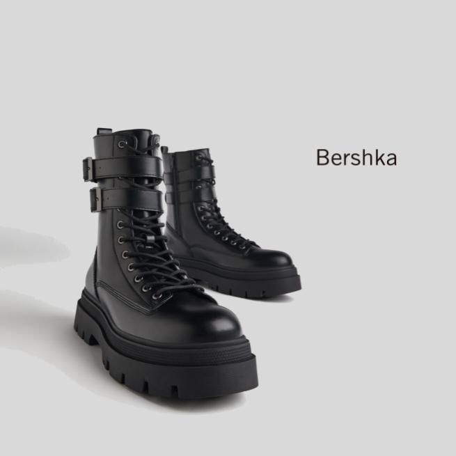 Bershka バックル レースアップブーツ (Bershka/ブーツ) 76446037【BUYMA】 Bershka バックル レースアップブーツ (Bershka/ブーツ) 76446037【BUYMA】