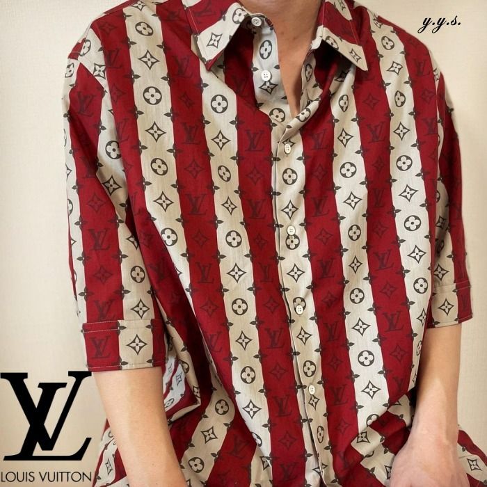 夏らしさ満開☆【Louis Vuitton】ストライプシャツ (Louis Vuitton ...