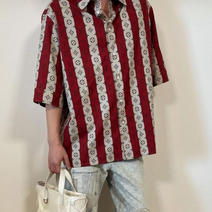 夏らしさ満開☆【Louis Vuitton】ストライプシャツ (Louis Vuitton ...