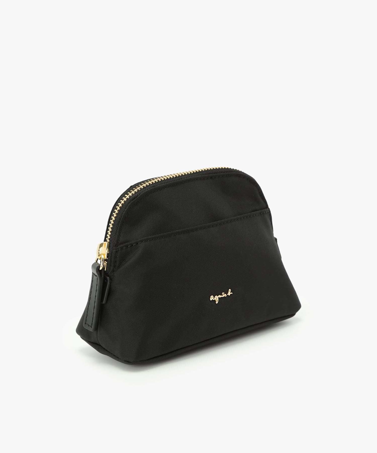 国産品 アニエスベー】プレゼントにも！ロゴ付き ポーチ ミニサイズ バッグ
