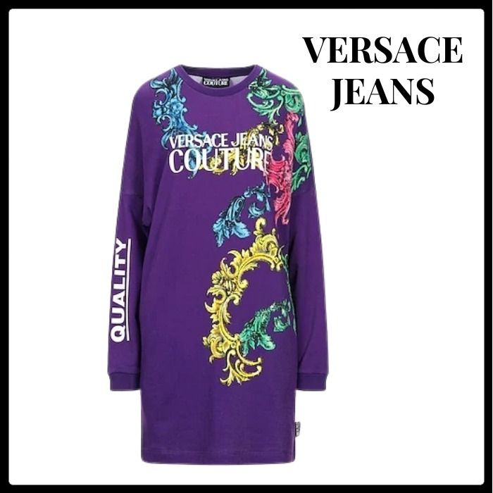 VERSACE JEANS COUTURE*大人気!!スウェット ワンピース (VERSACE JEANS