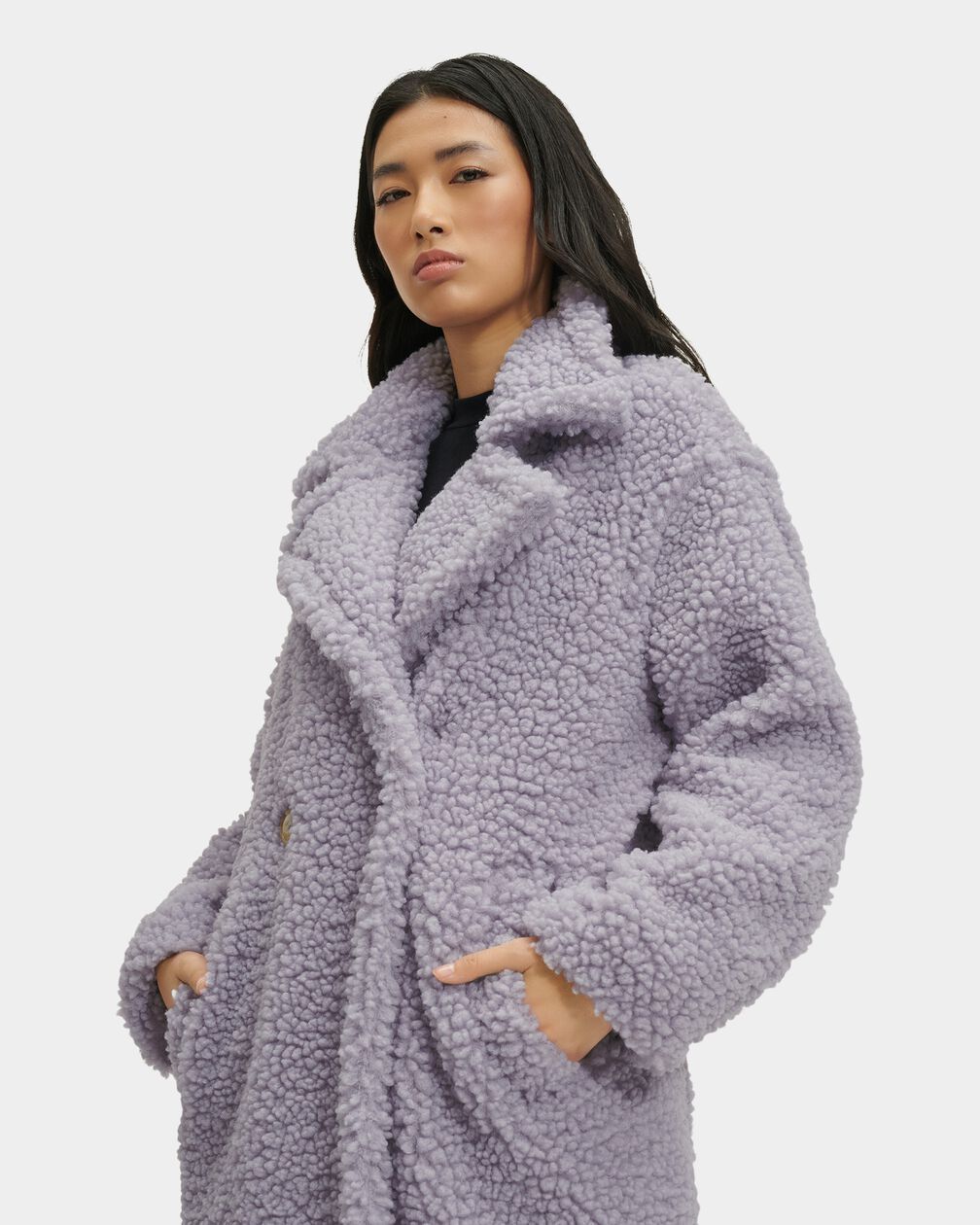UGG GERTRUDE LONG TEDDY COAT シェルパ ロング コート (UGG/コート
