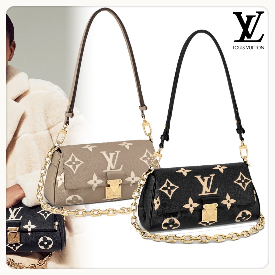 など多様に使えますLouis Vuitton   フェイボリット ショルダーバック