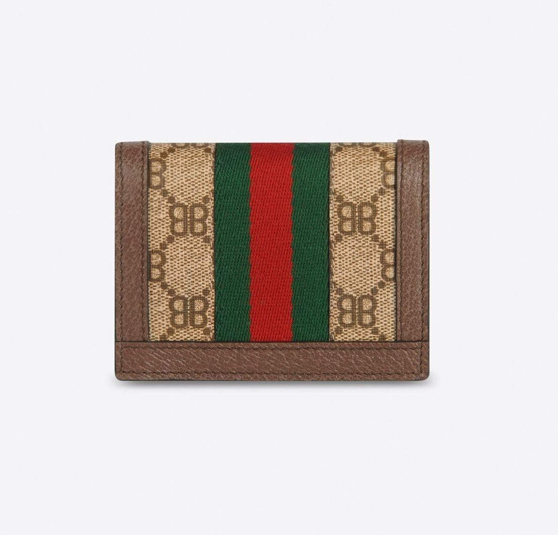 BALENCIAGA x GUCCI】☆HACKER カードケース ウォレット☆ (BALENCIAGA BALENCIAGA x GUCCI】☆HACKER カードケース ウォレット☆ (BALENCIAGA