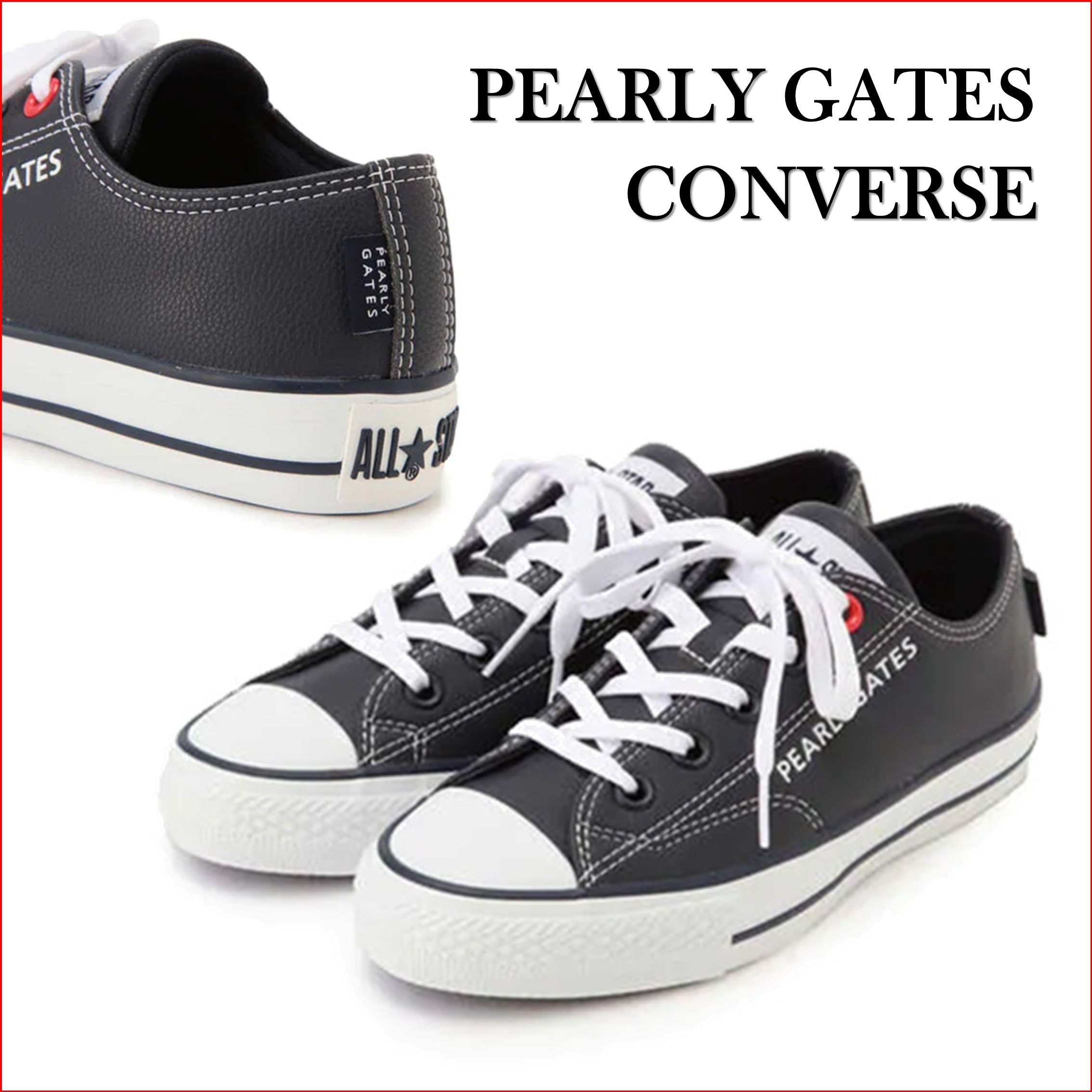 PEARLY GATES パーリーゲイツ CONVERSE コラボ ゴルフ シューズ PEARLY GATES パーリーゲイツ CONVERSE コラボ ゴルフ シューズ