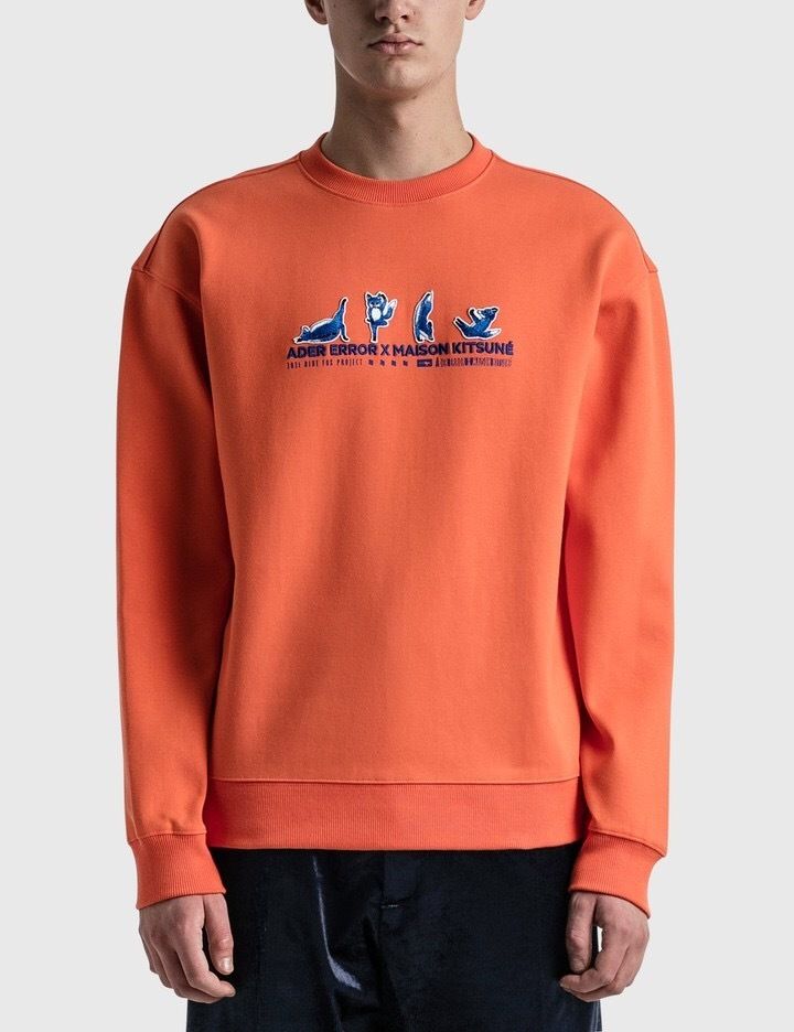 Maison Kitsune x ADER ERROR☆アーダーエラー ロゴ スウェット Maison Kitsune x ADER ERROR☆アーダーエラー ロゴ スウェット