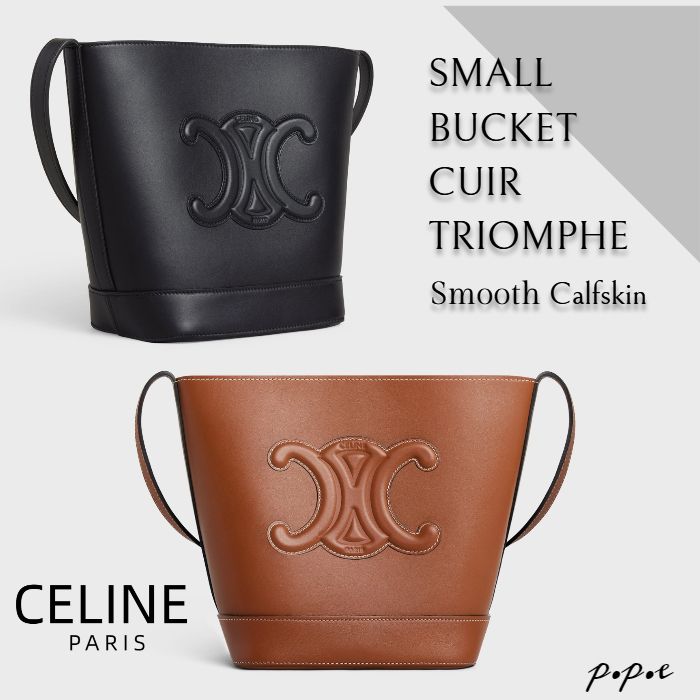 新作 CELINE スモール バケットキュイル トリオンフ◇ショルダー 新作 CELINE スモール バケットキュイル トリオンフ◇ショルダー