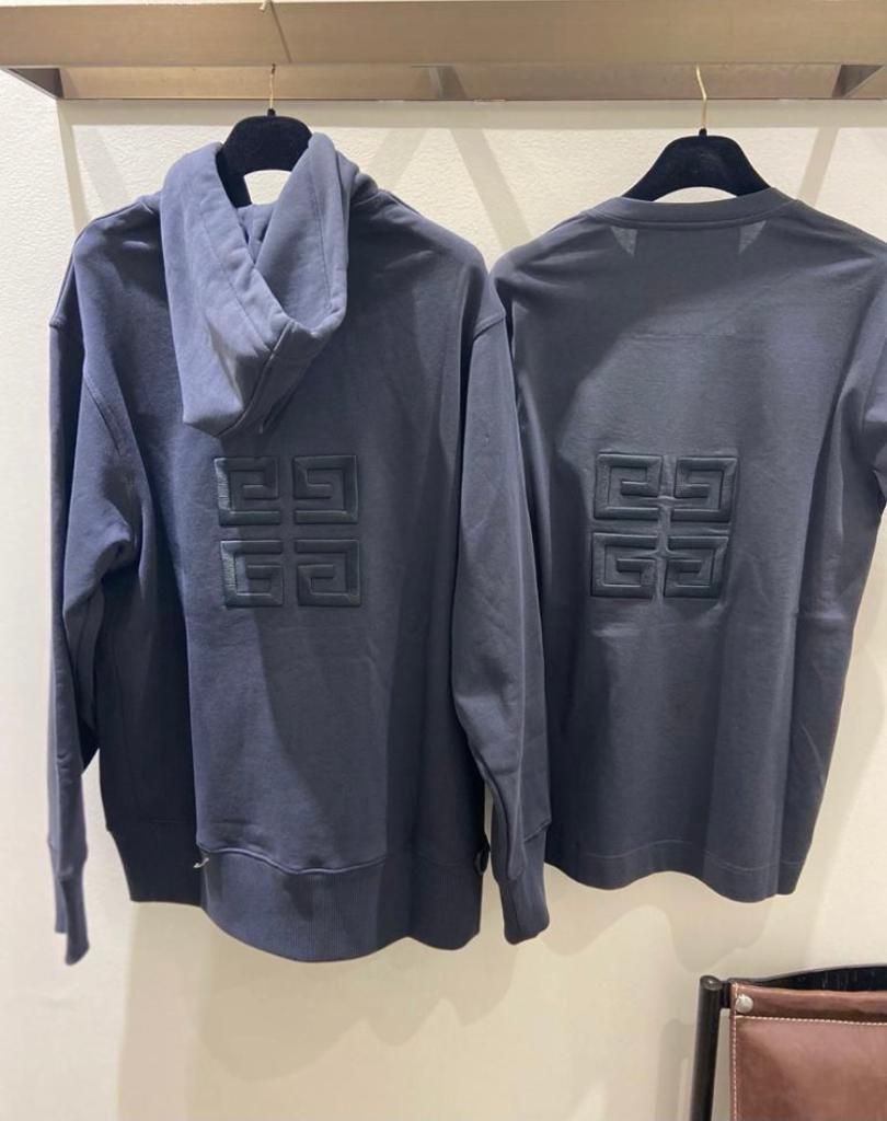 新色【GIVENCHY】 GIVENCH ロゴ 4Gエンブレム フーディ パーカー