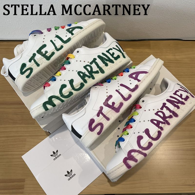 ED CURTIS STELLA STANSMITH ADIDASコラボ ロートップスニーカー ...