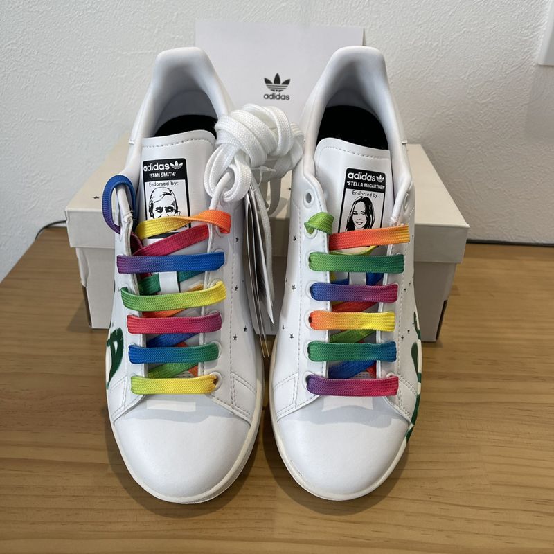 ED CURTIS STELLA STANSMITH ADIDASコラボ ロートップスニーカー ...