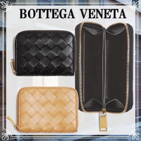 ☆ボッテガ☆レザー製 ファスナー付きコインパース☆直営店☆ (BOTTEGA