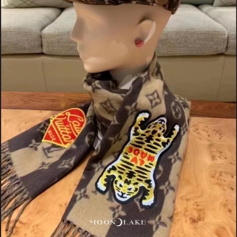 NIGO☆》ルイヴィトン エシャルプ ・LV MADE マフラー (Louis Vuitton ...
