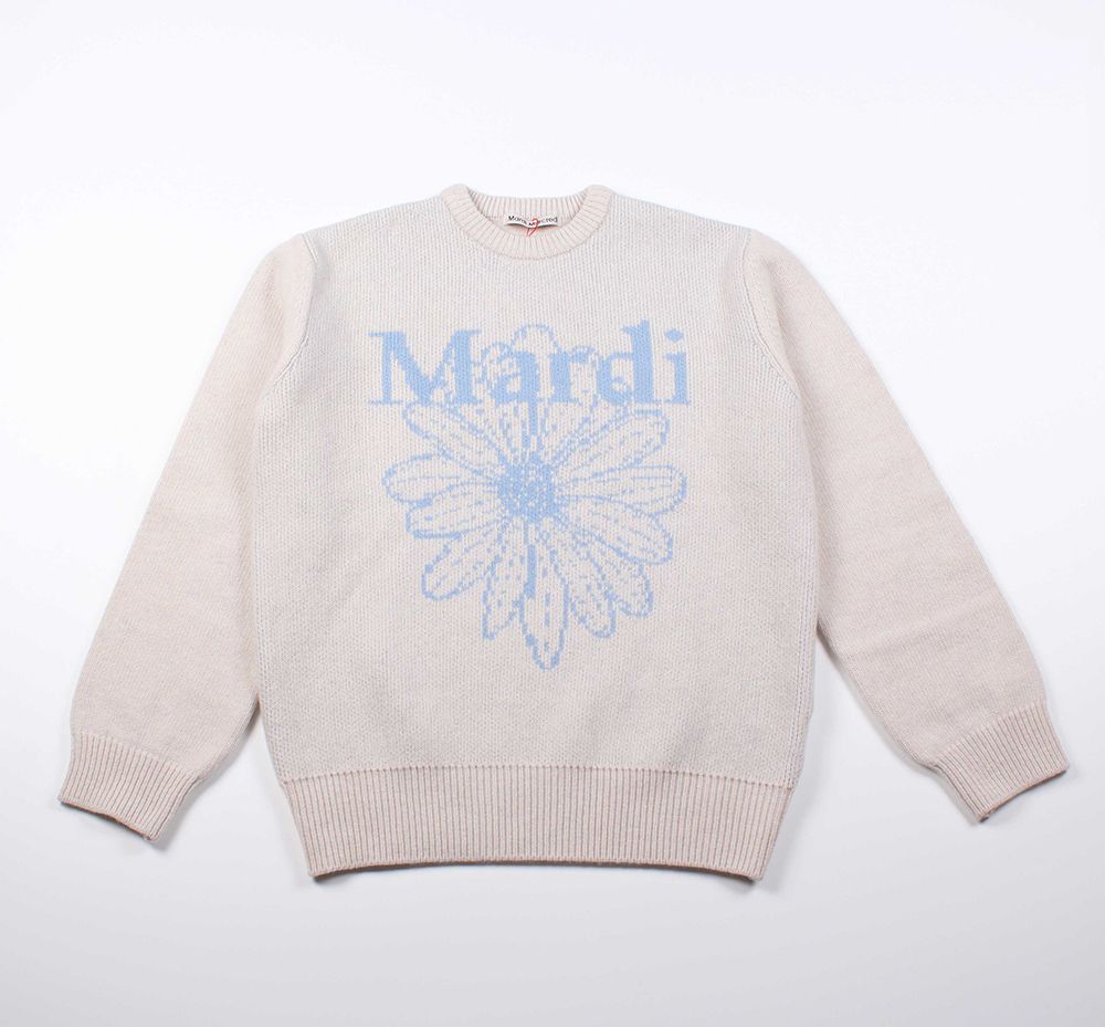 ☆MARDI MERCREDI☆ CASHMERE BLENDED PULLOVER FLOWER 韓国発