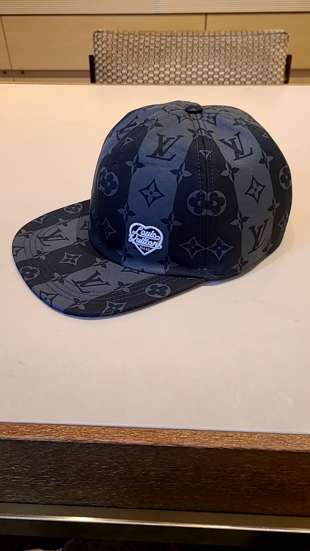 限定コラボ☆国内発】キャスケット LV MADE ストライプ☆帽子 (Louis 限定コラボ☆国内発】キャスケット LV MADE ストライプ☆帽子 (Louis