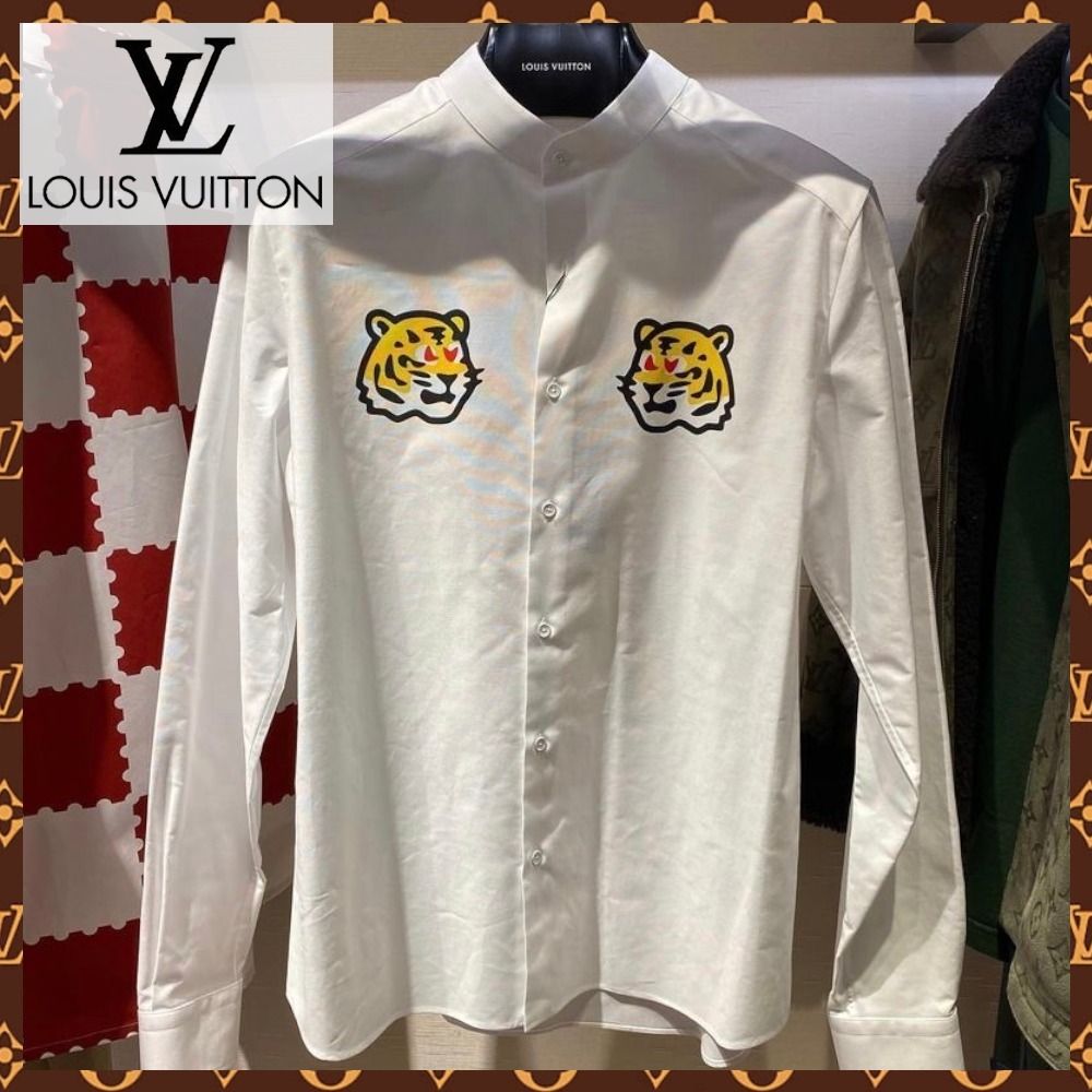 すぐ届く!遊び心あるトラ♪】ルイヴィトン ワイシャツ (Louis Vuitton ...
