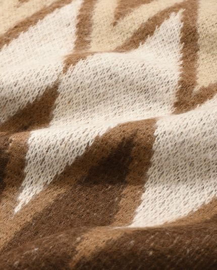 ☆韓国の人気☆【COVERNAT】☆ARGYLE MOHAIR KNI.T☆ニット ☆韓国の人気☆【COVERNAT】☆ARGYLE MOHAIR KNI.T☆ニット