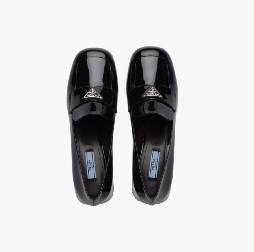 Prada☆Patent leather loafers パテントレザーローファー☆送込 Prada☆Patent leather loafers パテントレザーローファー☆送込