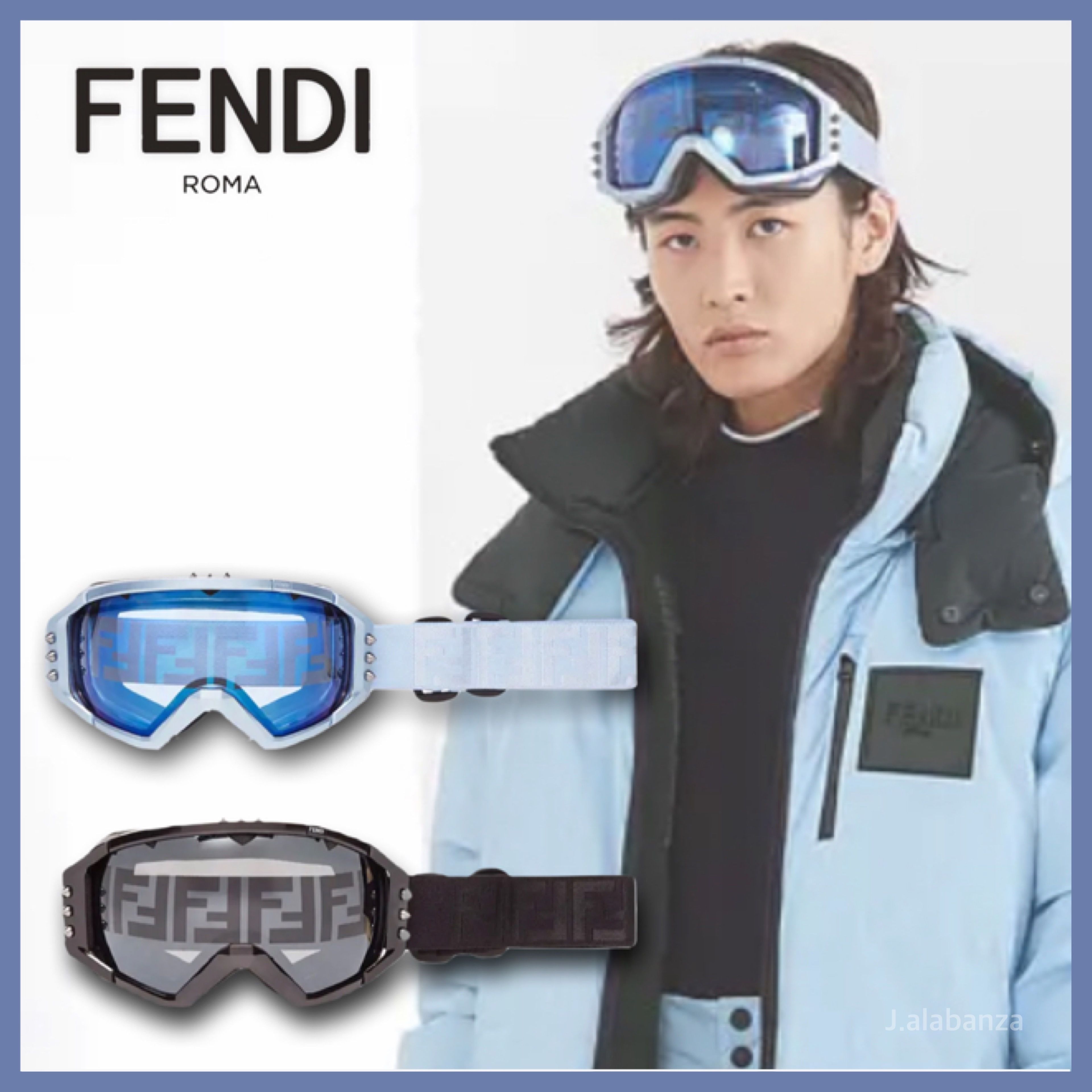 フェンディ☆2色 スキーゴーグル フェンディ☆2色 スキーゴーグル