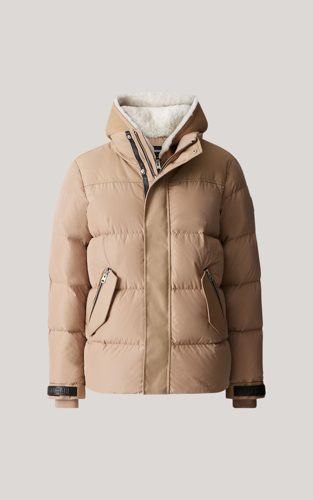 MACKAGE RILEY 取り外し可能なせん断ビブダウンジャケット MACKAGE RILEY 取り外し可能なせん断ビブダウンジャケット