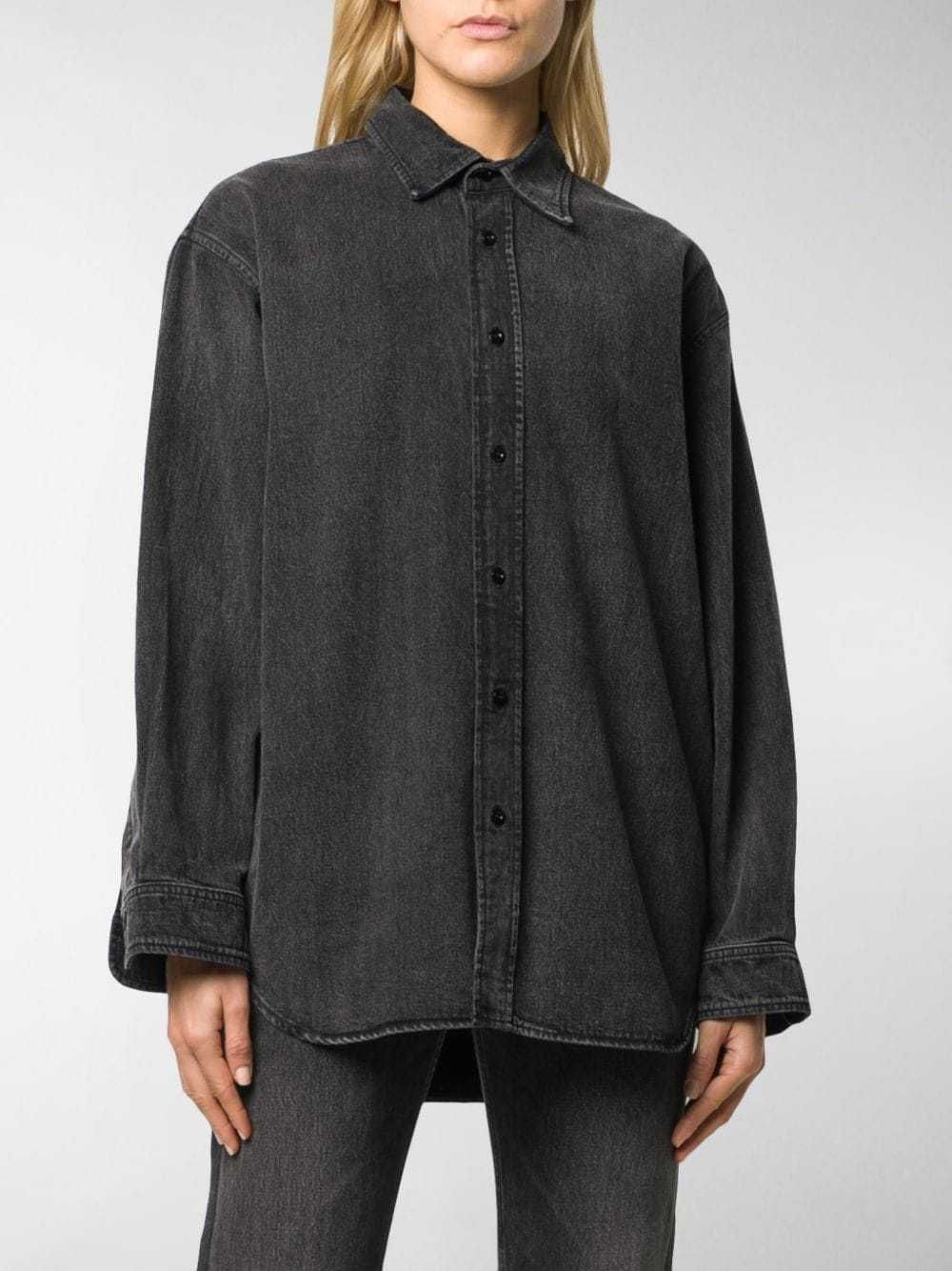 ○送料込○BALENCIAGA○ロゴディテールデニムシャツ (BALENCIAGA ...