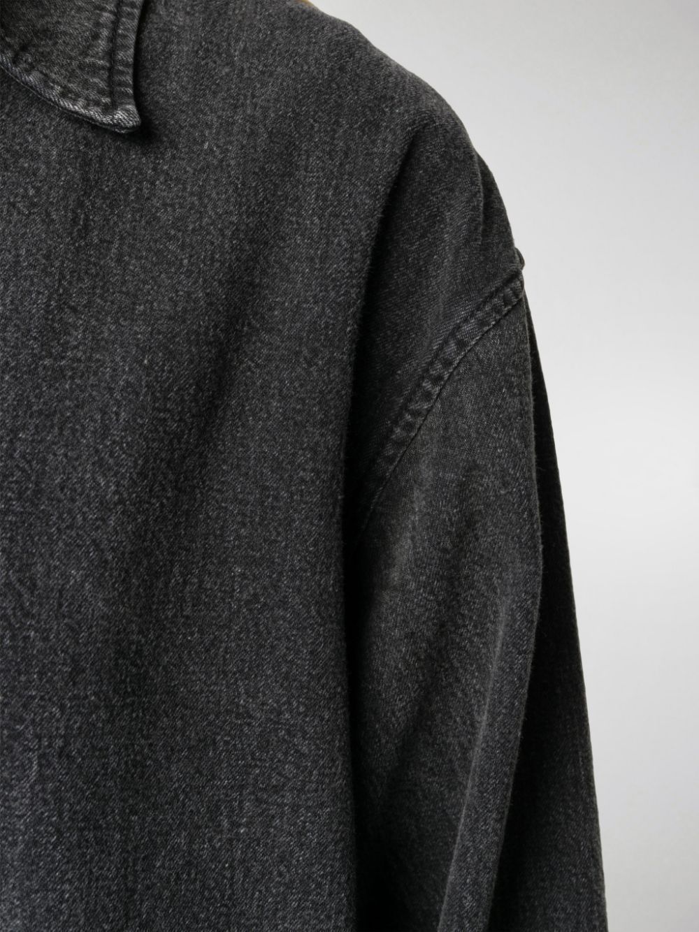 ○送料込○BALENCIAGA○ロゴディテールデニムシャツ (BALENCIAGA ...