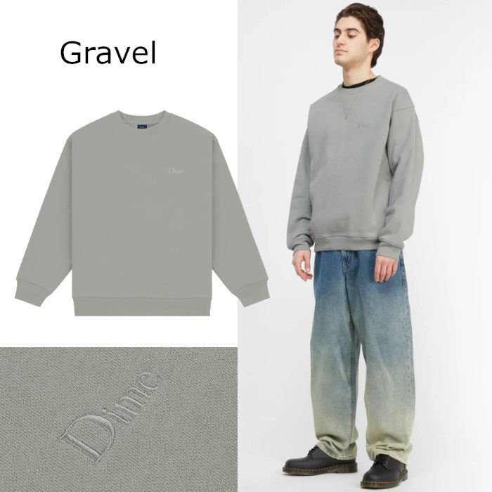おすすめアイテム】Dime Classic Point Logo Crew Sweat Shirt