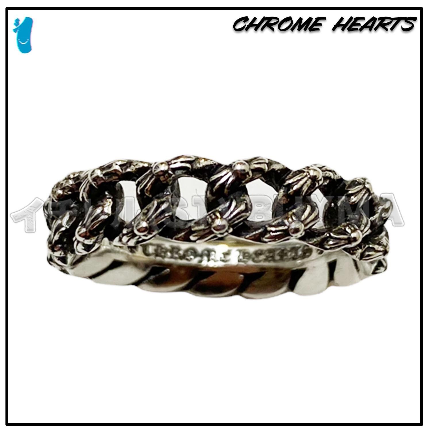 CHROME HEARTS クロムハーツ CH プラス クロス バンド リング