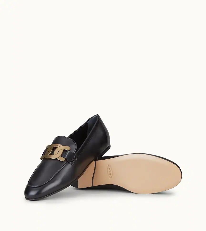 TOD'S】ケイト レザー ローファー ブラック 関税込み (TOD'S TOD'S】ケイト レザー ローファー ブラック 関税込み (TOD'S