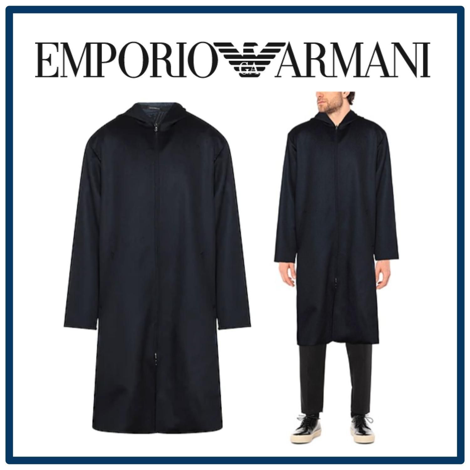 EMPORIO ARMANI コート(残り1点限り) (EMPORIO ARMANI/コートその他 安い直販店 アルマーニコレツォーニ ダブルフェイスコート その他