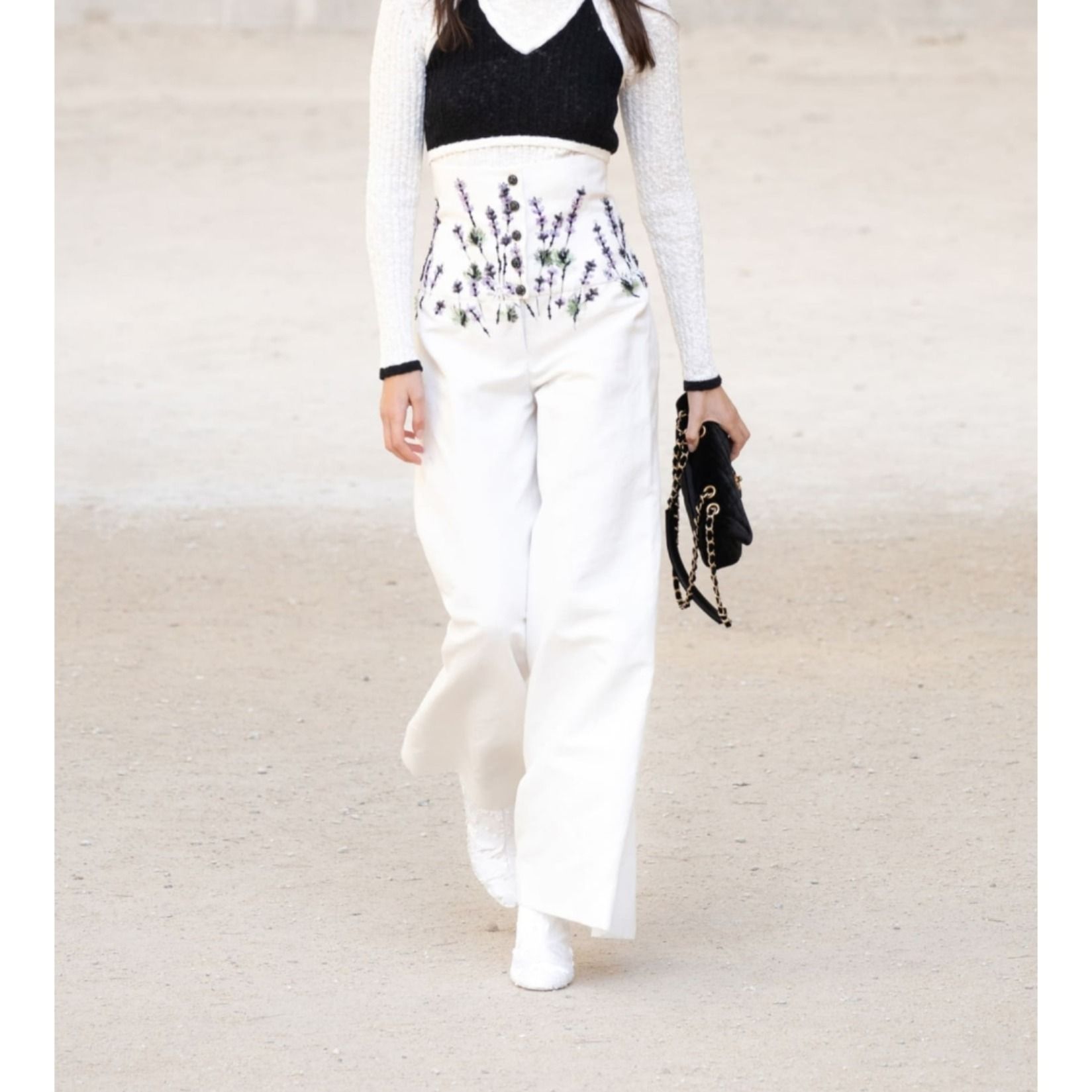 22AW★すぐ届く！ 【CHANEL シャネル】 パンツ コットン 関税込 org.jpg