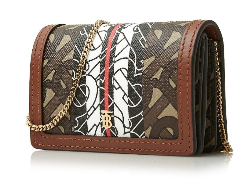 Burberry☆ストライプチェーンカードケース8020402 (Burberry Burberry☆ストライプチェーンカードケース8020402 (Burberry