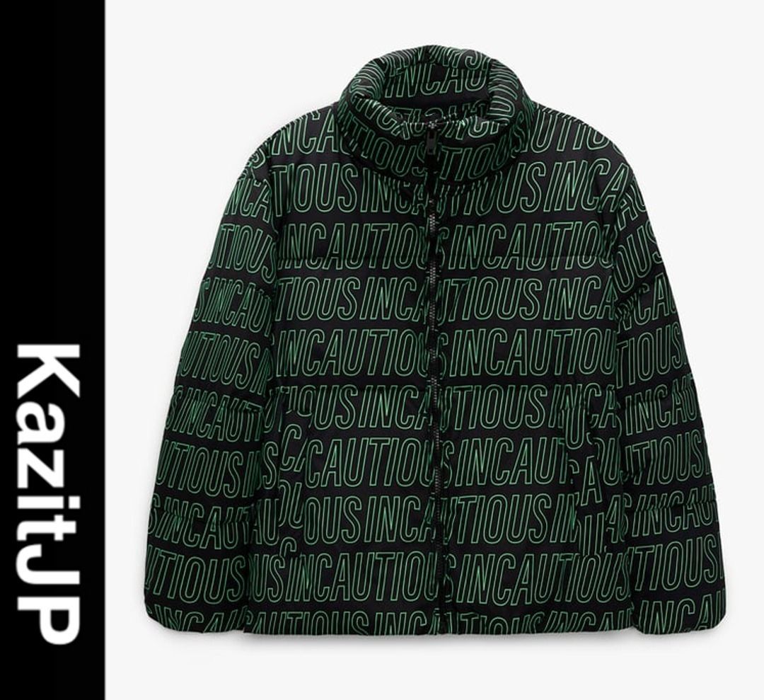 ☆ドイツ発/送関込*ZARA*新作*レタリングパファージャケット/G☆ (ZARA ☆ドイツ発/送関込*ZARA*新作*レタリングパファージャケット/G☆ (ZARA