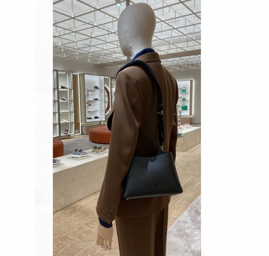 TOD'S直営店◇ハンドバッグ◇レザー◇ロゴ◇2way◇エレガント (TOD'S TOD'S直営店◇ハンドバッグ◇レザー◇ロゴ◇2way◇エレガント (TOD'S