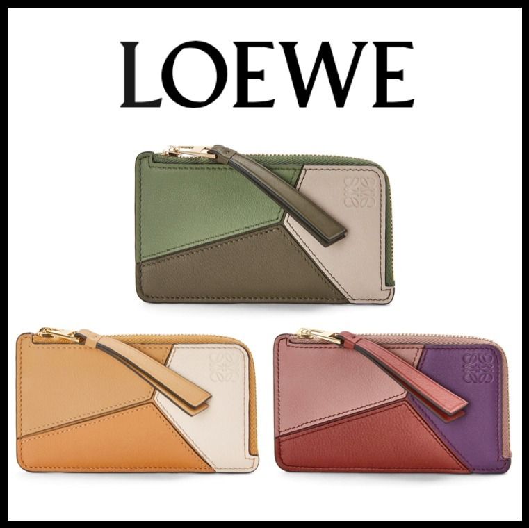 とっておきし福袋 LOEWE ロエベ 小銭入 コインケース 名刺入 カードケース パズル - 名刺入れ/定期入れ