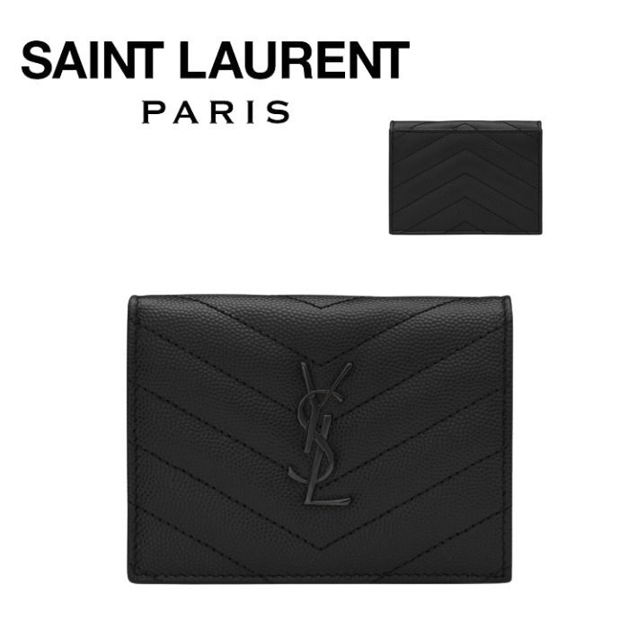 SAINT LAURENT サンローラン フラップカードケース (Saint Laurent