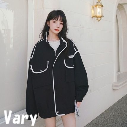 韓国 大カジュアル ストリート 着痩せ効果 9068 韓国 大カジュアル ストリート 着痩せ効果 9068 (ブルゾン
