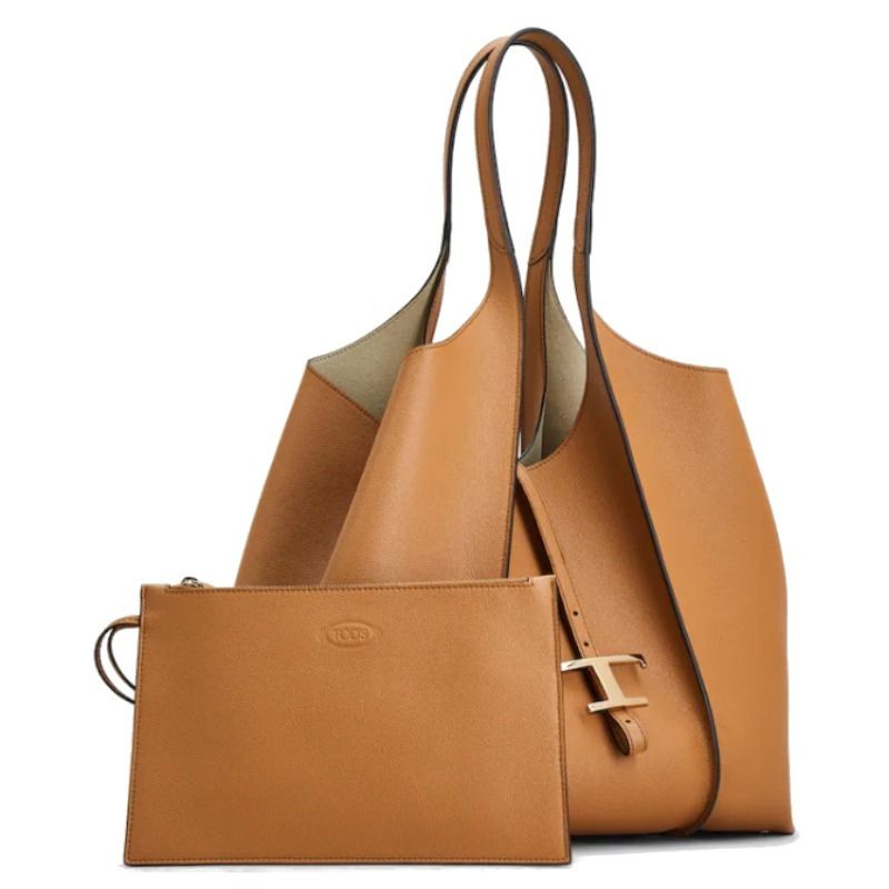 大人気【トッズ】Tタイムレス ショッピングバッグ ミディアム (TOD'S ...