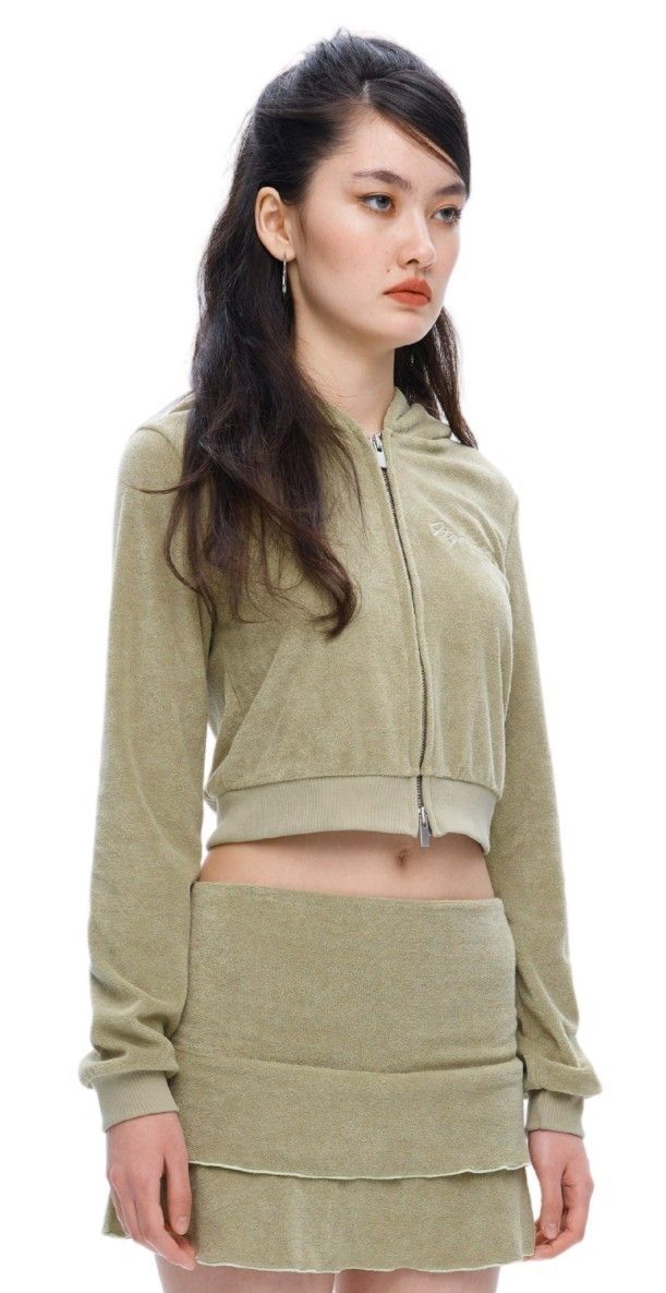 【ITZAVIBE】TERRY RUFFLE SKIRT ★ テリーラッフルスカート ★ ITZAVIBE】TERRY RUFFLE SKIRT ☆ テリーラッフルスカート