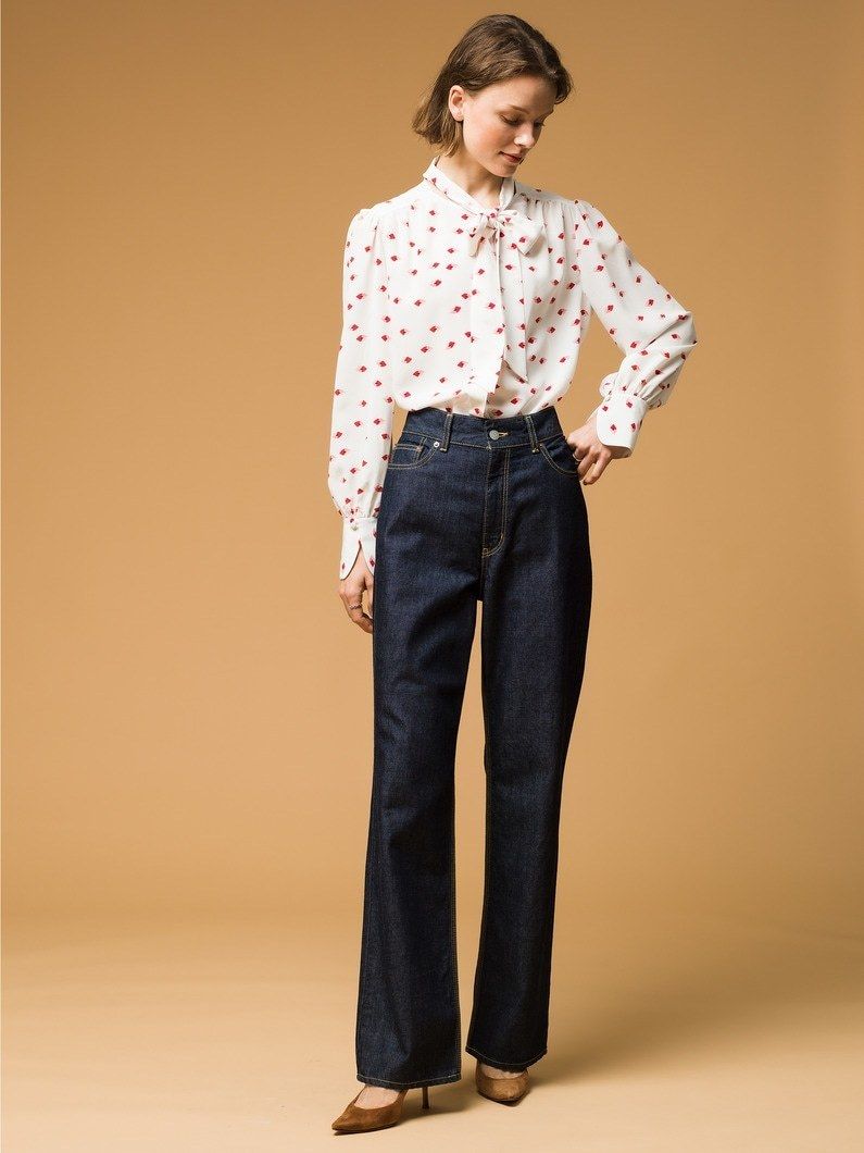 送料無料】Ron Herman RH Vintage Organic High Waist Denim (Ron
