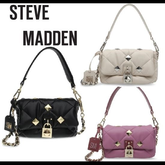 ☆スタッズ付き!キルトクロスボディ☆【Steve Madden】BTERRA (Steve ...