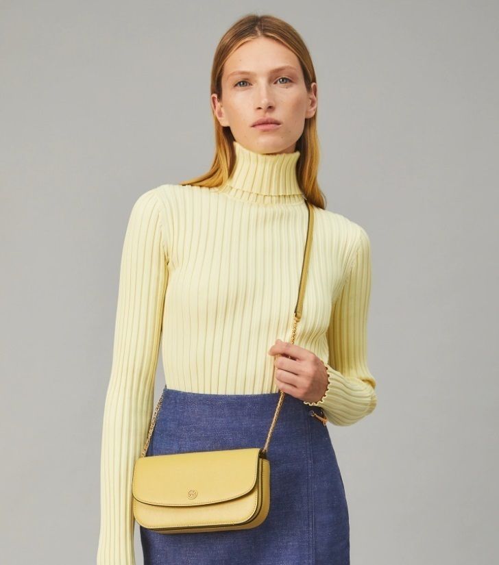 最終セール Tory Burch ロビンソン チェーン ウォレット (Tory Burch