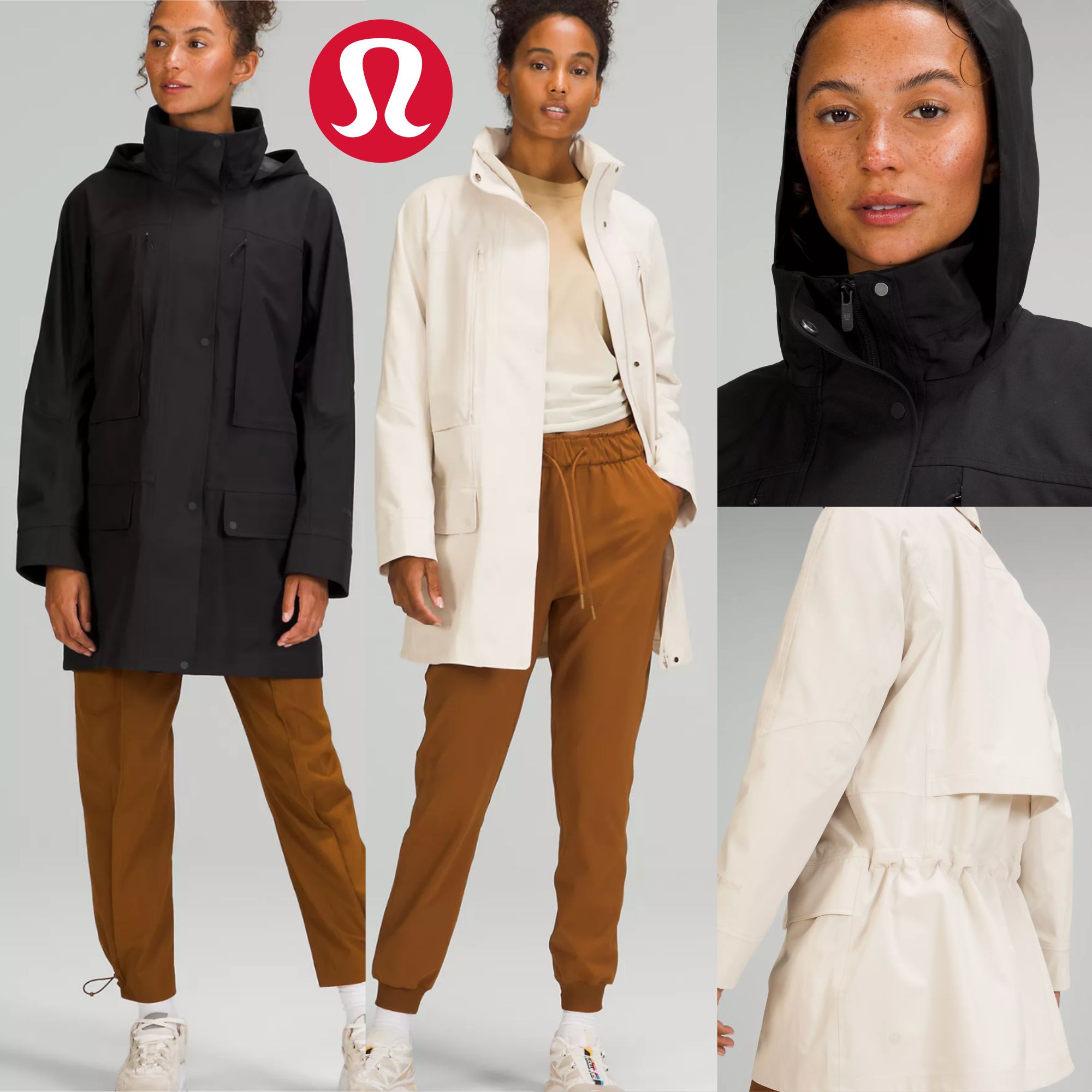 lululemon☆防水ストレッチ・レインジャケット StretchSeal (lululemon lululemon☆防水ストレッチ・レインジャケット StretchSeal (lululemon