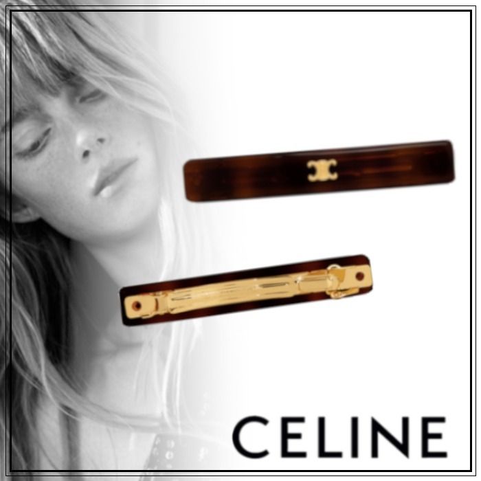 大人気 CELINE 新作 ヘアアクセサリー トリオンフ ヘアクリップ 大人気 CELINE 新作 ヘアアクセサリー トリオンフ ヘアクリップ