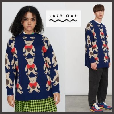 LAZY OAF】Many Bears☆ニットセーター(税送込) (LAZY OAF/ニット LAZY OAF】Many Bears☆ニットセーター(税送込) (LAZY OAF/ニット