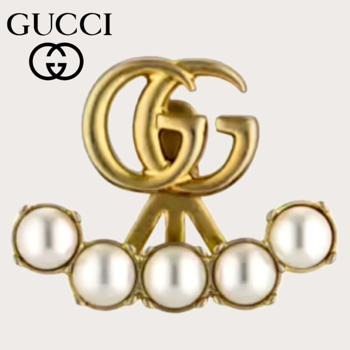☆新作☆ グッチ パール ダブルG ピアス (GUCCI/ピアス) 629565 I4620