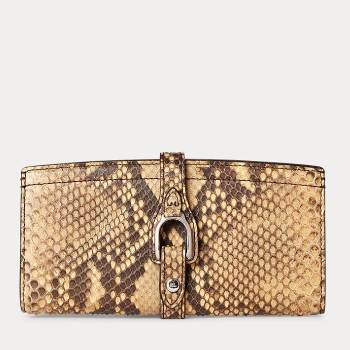 21AW新作】Ralph Lauren welington ロングウォレット パイソン (Ralph ...