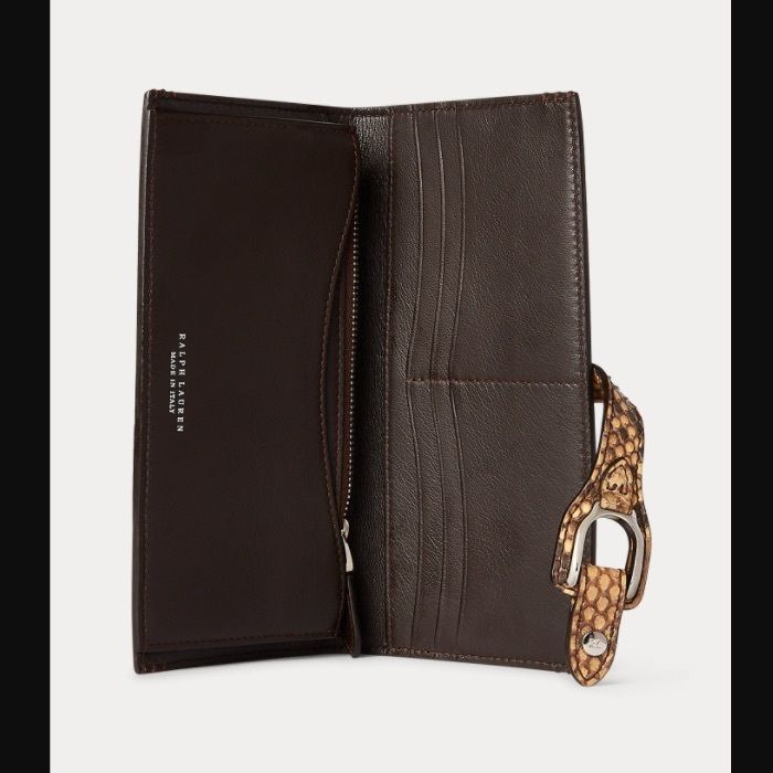 21AW新作】Ralph Lauren welington ロングウォレット パイソン (Ralph ...