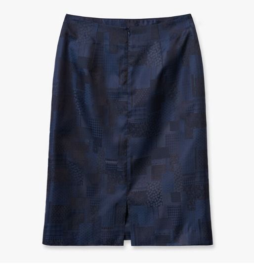 韓国人気☆ENZOBLUES☆Silk Mixed Pattern Skirt (ENZO BLUES/スカート